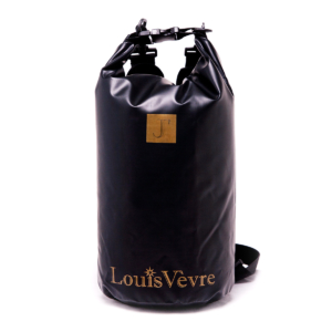 Sac à dos étanche noir doré chic