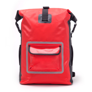 Sac Utah rouge, baroudeur, étanche - Louis Vèvre