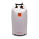 Sac à dos étanche blanc orange fermeture à enroulement