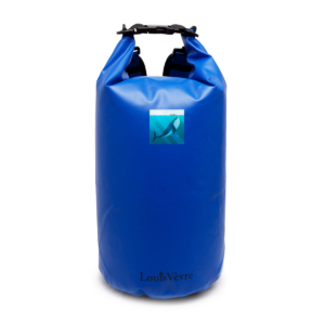 Sac Artistic bleu marine, décoré avec une baleine - Louis Vèvre