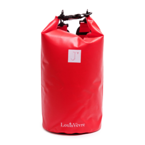 Sac à dos étanche rouge et blanc anti pickpocket