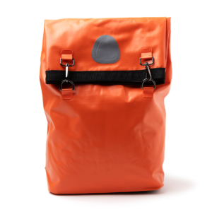Sac Manarola orange et noir, 100% imperméable